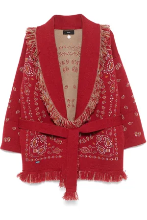 Alanui Bandana Cashmere Cardigan