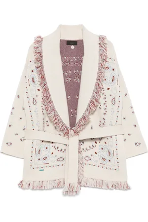 Alanui Bandana Cashmere Cardigan