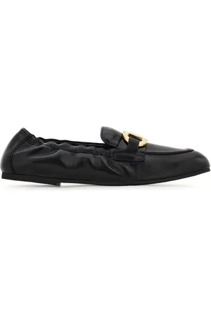 Salvatore Ferragamo Gancini Leather Loafers