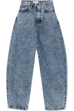 Alaïa Round Denim Jeans
