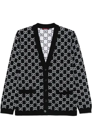 Gucci Gg Supreme Wool Cardigan