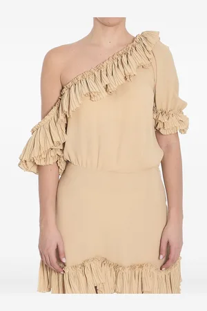 Saint Laurent Rouched Mini Dress