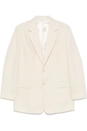 Filippa K Linen And Cotton Blend Blazer Jacket