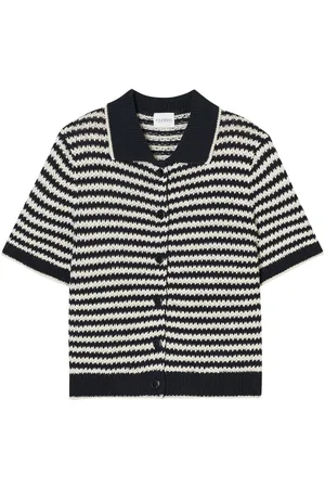 Closed Striped Cotton Cardigan
