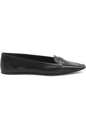Saint Laurent Poppy Leather Ballets