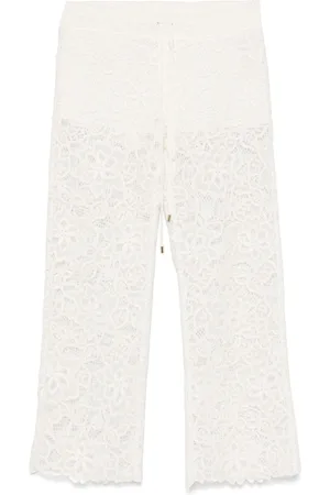 ERMANNO SCERVINO Guipeure Lace Trousers
