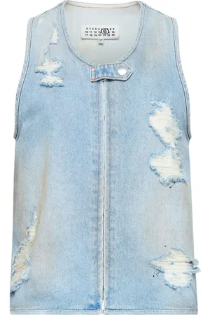 Maison Margiela Denim Zipped Vest