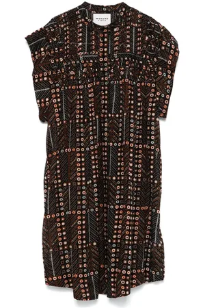 Marant Etoile Leazali Printed Cotton Dress
