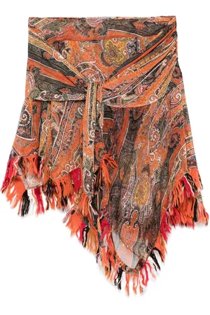 Isabel Marant Dova Printed Cotton Skirt