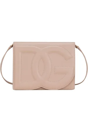 Dolce & Gabbana Dg Logo Leather Crossbody Bag