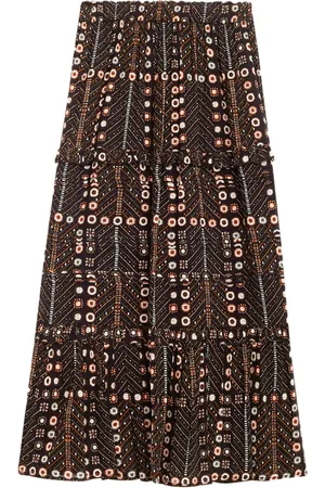 Marant Etoile Diya Printed Cotton Skirt