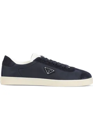 Prada Lane Suede Leather Sneakers