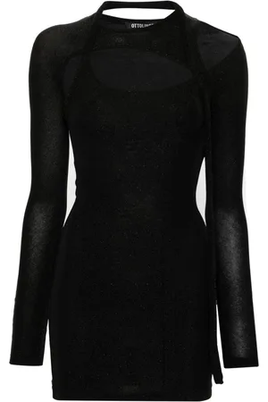 OTTOLINGER Cut-out Details Mini Dress