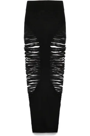 Rick Owens Pillar Long Skirt