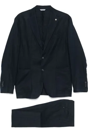 Manuel Ritz Two-piece Linen Suit