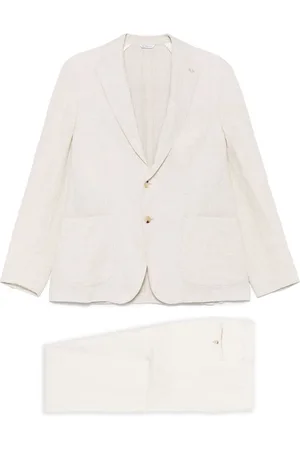Manuel Ritz Two-piece Linen Suit