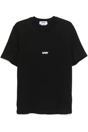 Msgm Cotton T-shirt With Logo