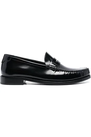Saint Laurent Leather Moccasin