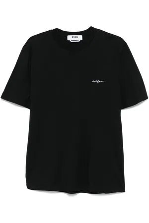 Msgm Cotton T-shirt With Logo