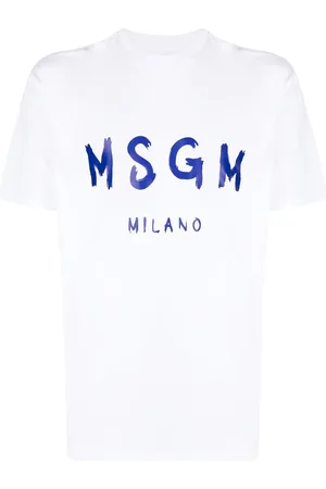 Msgm Cotton T-shirt With Logo