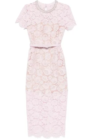 Self-Portrait Lace Midi Dress