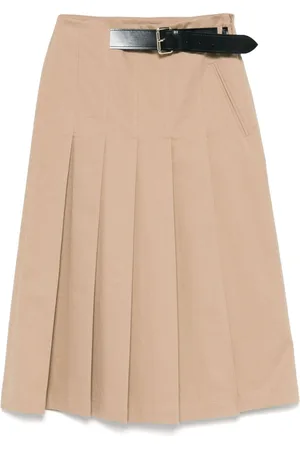 SEMICOUTURE Mimi Cotton Midi Skirt