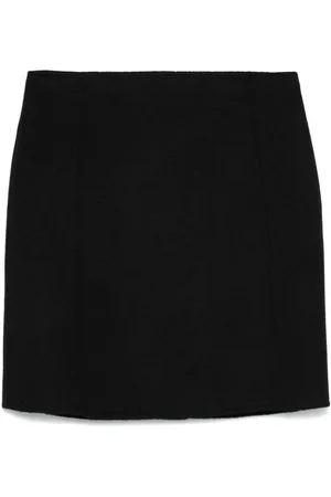PAROSH Wool Mini Skirt