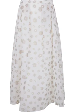 Emporio Armani Printed Midi Skirt