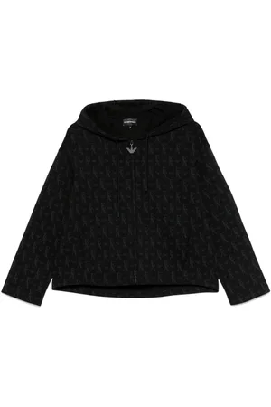 Emporio Armani Allover Logo Hoodie