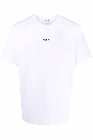 Msgm Cotton T-shirt With Logo