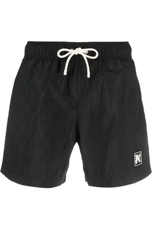 Palm Angels Swim Shorts With Logo