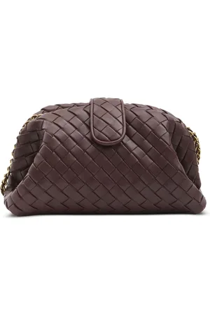 Bottega Veneta Teen Lauren 1980 Leather Clutch