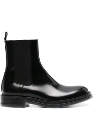 Alexander McQueen Logo Boots