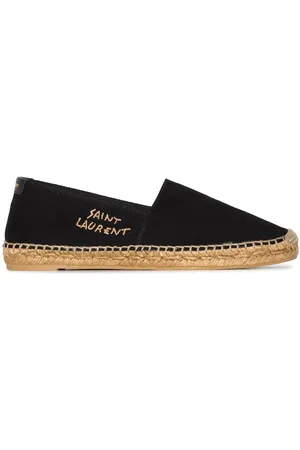 Saint Laurent Signature Canvas Espadrilles