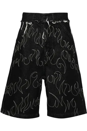 AIREI Patterned Bermuda Shorts