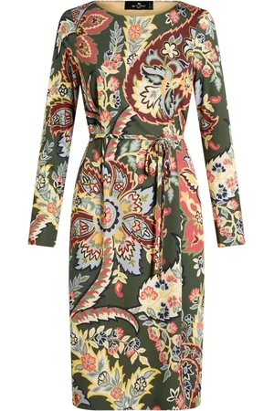 Etro Printed Midi Dress