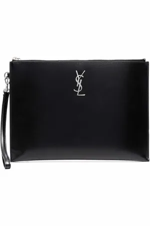 Saint Laurent Cassandre Leather Pouch