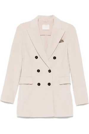 Circolo Corduroy Double-breasted Jacket