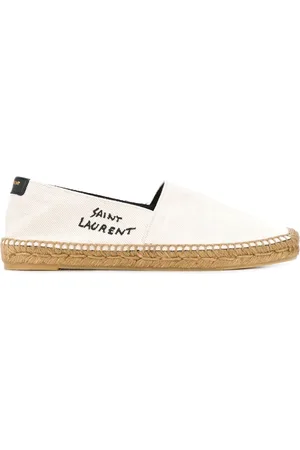 Saint Laurent Signature Canvas Espadrilles