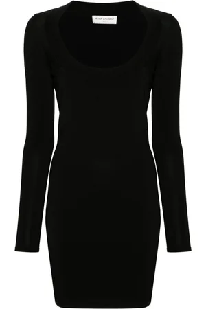 Saint Laurent Knitted Mini Dress
