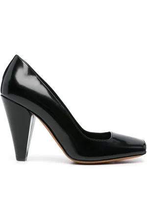 Khaite Cedar Leather Pumps