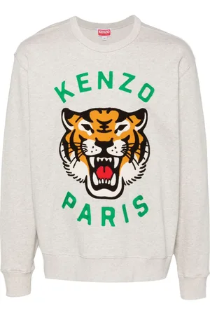 Kenzo Lucky Tiger Cotton Sweatshirt
