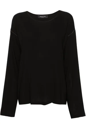Fabiana Filippi Long Sleeve Viscose Top