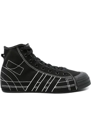 Y-3 Nizza High Leather Sneakers