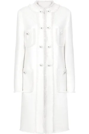 Dolce & Gabbana Wool Tweed Coat