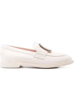 Roger Vivier Viv Ranger Leather Loafers