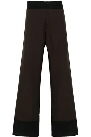 Marni Colorblock Wool Trousers