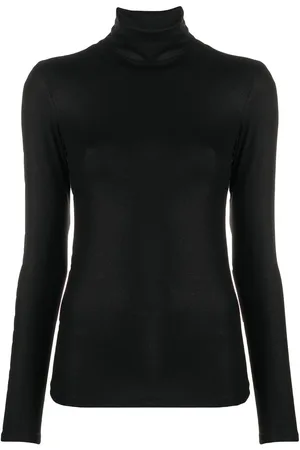 Majestic Lurex High-neck Sweater