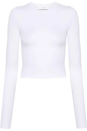 WARDROBE.NYC Fitted Long Sleeve T-shirt