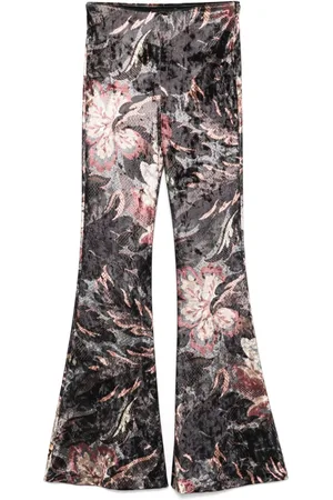 Etro Printed Flared Trousers